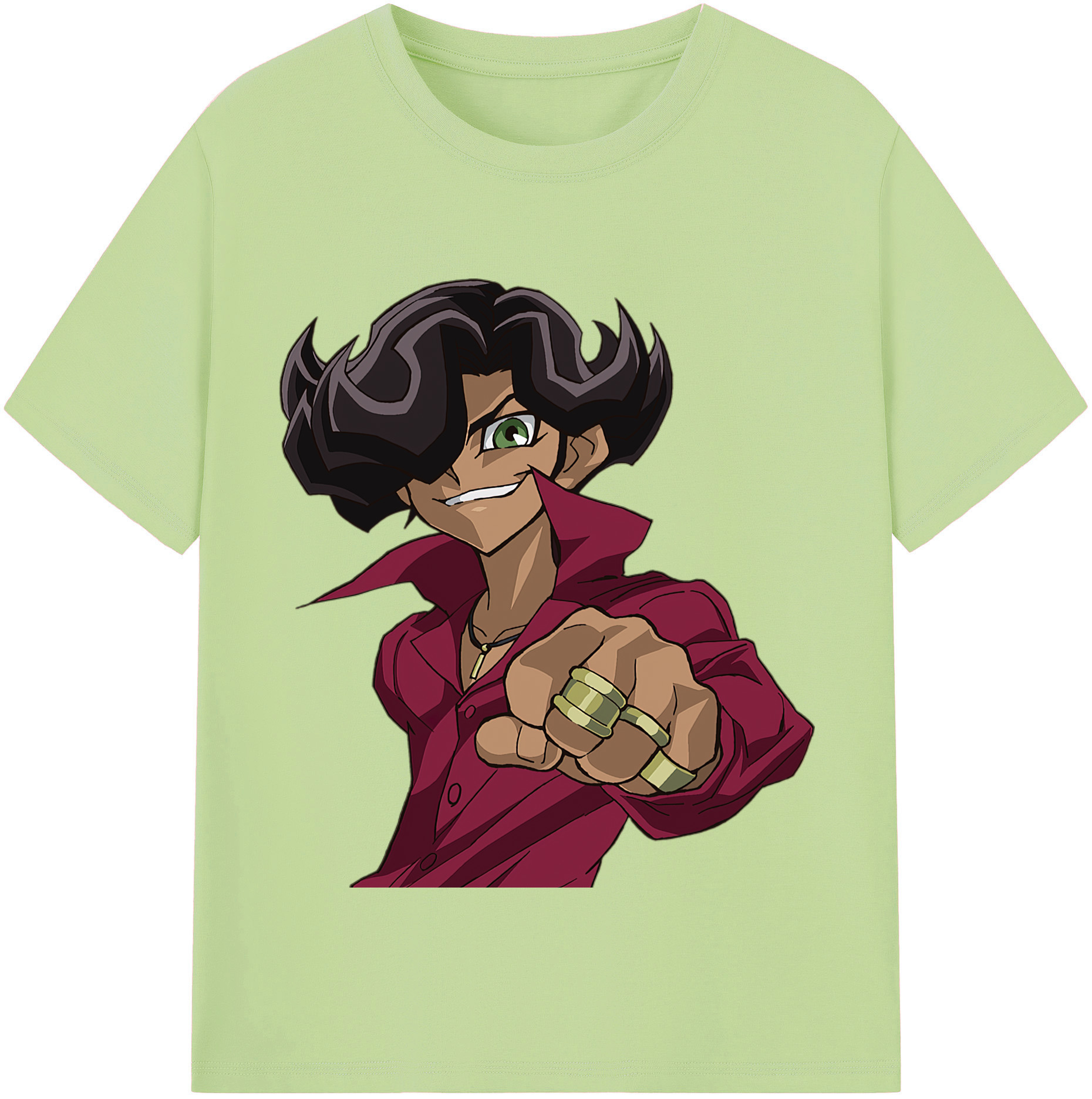 （画像用） 遊☆戯☆王 Yu-Gi-Oh! 綿100％半袖Tシャツ（フロントプリント）